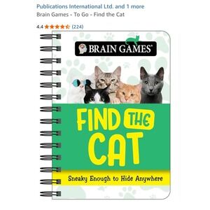 Brain Games:‎ Find the Cat Book
